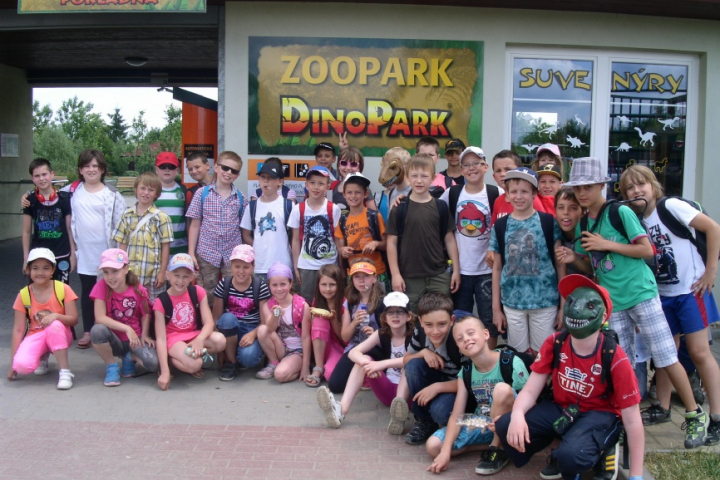 Výlet třeťáků do Dinoparku